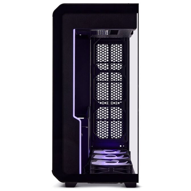 Ssupd Xhuttle PC case, mid tower, ATX, RGB, tempered glass - black image number 3