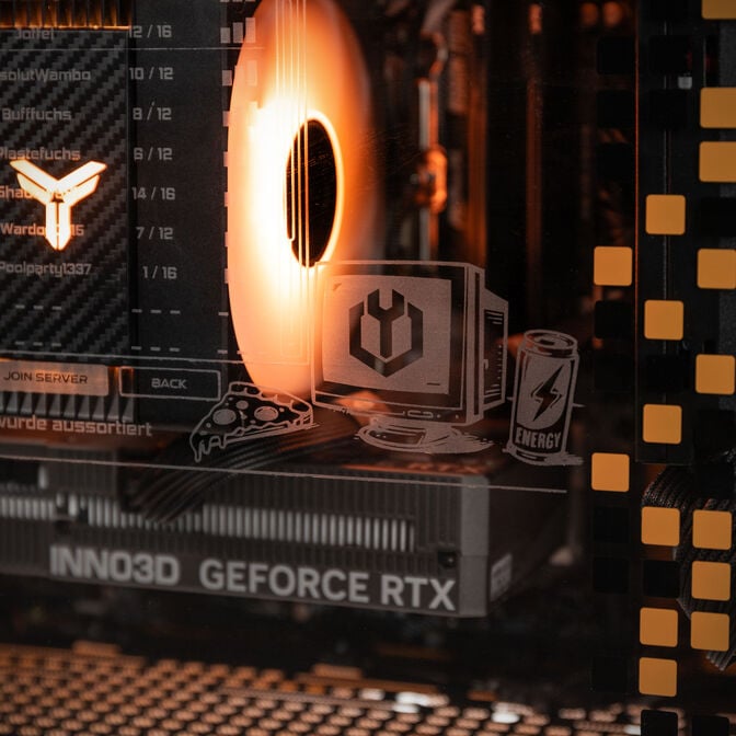 Project LAN Gaming PC AMD Ryzen AM4, Nvidia RTX 5060, 32 GB DDR4 image number 8