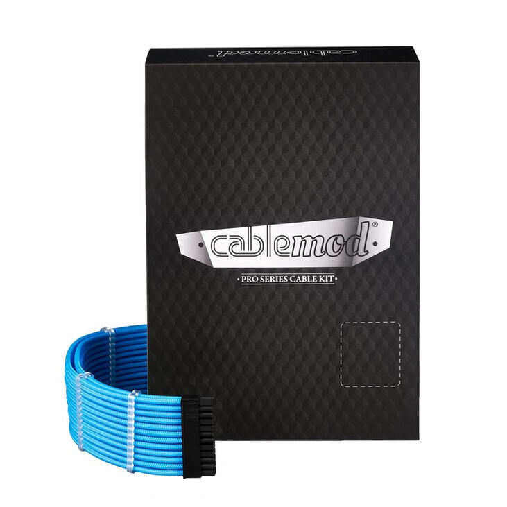 Cablemod PRO ModMesh RT 12VHPWR Dual Cable Kit für ASUS/Seasonic/Phanteks - hellblau image number 3