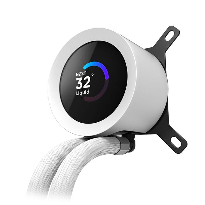 NZXT Kraken Plus 360 RGB AiO Wasserk&uuml;hlung - 360mm, wei&szlig; image number 5