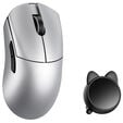 WLMOUSE HUAN Gaming Mouse, Omron Optical Switches - Silver image number null