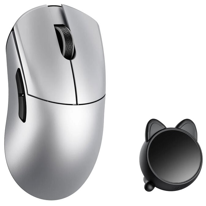 WLMOUSE HUAN Gaming Mouse, Omron Optical Switches - Silver image number 0