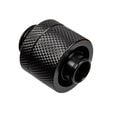 Alphacool Eiszapfen Anschluss gerade G1/4 Zoll AG auf 16/10mm - schwarz image number null