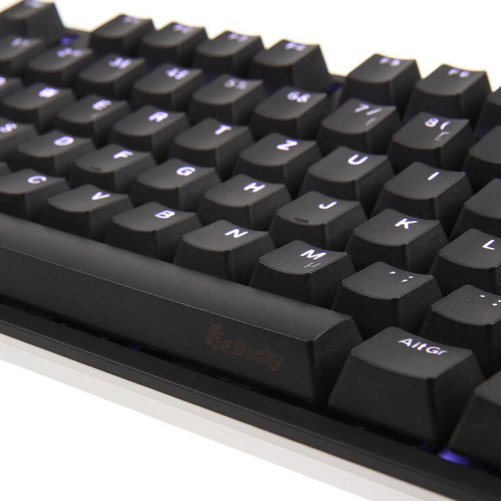 Ducky One 2 Backlit PBT Gaming Tastatur, MX-Blue, weiße LED - schwarz image number 6