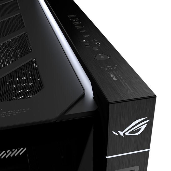 ASUS ROG Cronox GR801 PC-Geh&auml;use, Big-Tower, E-ATX, ARGB, Tempered Glass - schwarz image number 10
