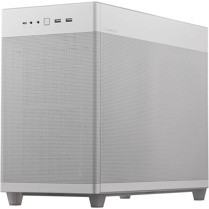 ASUS Prime AP201 Micro-ATX case - white image number 1