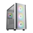 Cooler Master MasterBox 600 ARGB PC-Geh&auml;use, Midi-Tower, E-ATX, RGB, Tempered Glass - wei&szlig; image number null