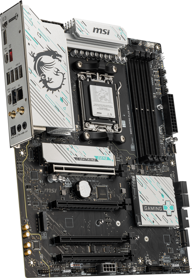 MSI B850 Gaming Plus WiFi Motherboard, socket AM5, AMD B850, ATX, DDR5 image number 4