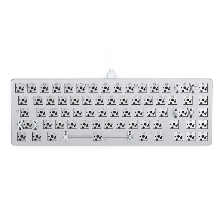 Glorious GMMK 2 Compact Tastatur - Barebone, ANSI-Layout, weiß image number 1