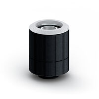 Bitspower Artemis Anschluss gerade G1/4 Zoll AG auf 16/10mm, drehbar - matt schwarz