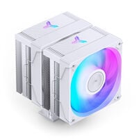 Jonsbo CR-3000E CPU cooler, dual tower, RGB - 120mm, white