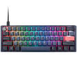 Ducky One 3 Cosmic Blue Mini Gaming Tastatur, RGB LED - MX-Ergo-Clear (US) image number null