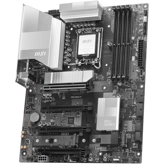 MSI PRO B860-P Motherboard, socket LGA 1851, Intel B860, ATX, DDR5 image number 5