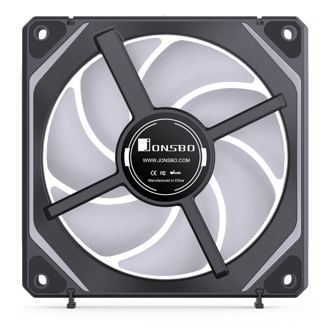Jonsbo ZL-120BR L&uuml;fter, Reverse Blade, PWM, ARGB - 120mm, schwarz, 3er-Pack image number 8