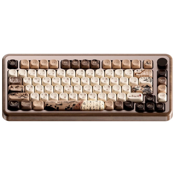 Akko MU02 Mountain Seclusion Gaming Keyboard, 75%, Hot-Swap, RGB - V3 Piano Pro Switches, ISO image number 1