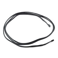 Watercool L&uuml;fter Kabel - 2m, schwarz