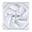 Lian Li O11D EVO RGB, Tempered Glass - wei&szlig; + UNI FAN SL Wireless ARGB PWM L&uuml;fter, 3er-Pack inkl. Controller - 120mm image number null
