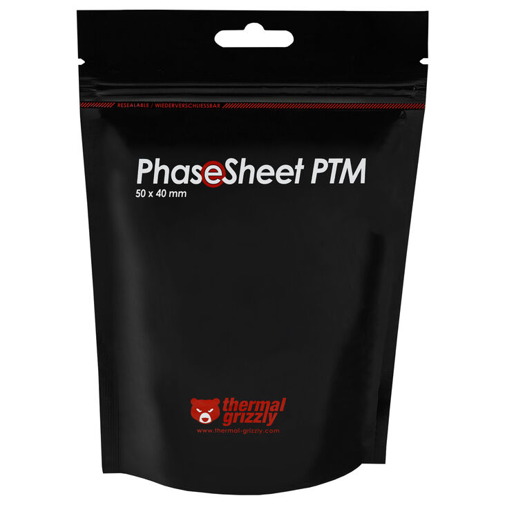 Thermal Grizzly PhaseSheet PTM - 50 x40 mm image number 4