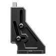 Simucube Wheelbase Mount v2 Bracket, -24 to +20 degrees tilt, Aluminium - Black image number null