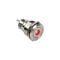 DimasTech Vandalism switch/button 22mm, Silverline Dot - RGB