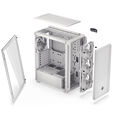 Endorfy Arx 500 ARGB PC Case, Mid Tower, ATX, Tempered Glass - including 4x 140mm ARGB Fans, White image number null