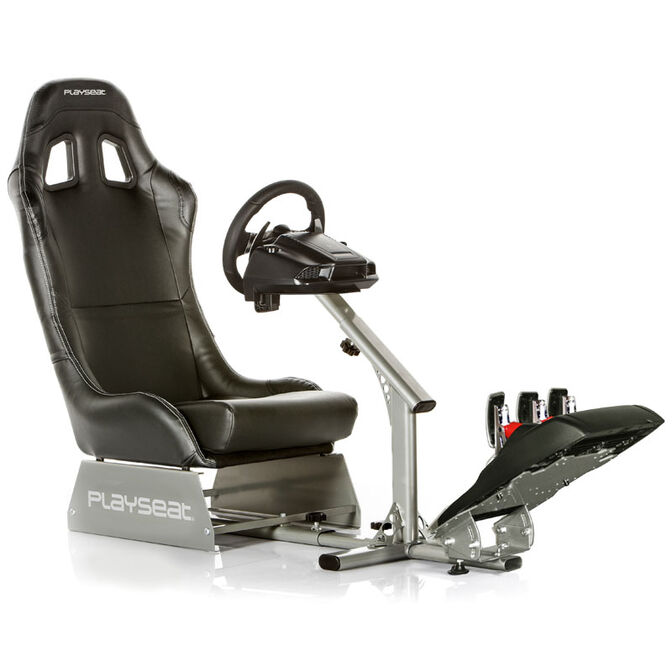 Playseat Evolution Racing Chair, Faux Leather - Black image number 3