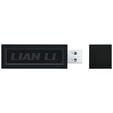 Lian Li UNI FAN SL Wireless LCD L&uuml;fter, ARGB, PWM, 3er-Pack inkl. Controller - Reverse Blade, 120 mm, schwarz image number null