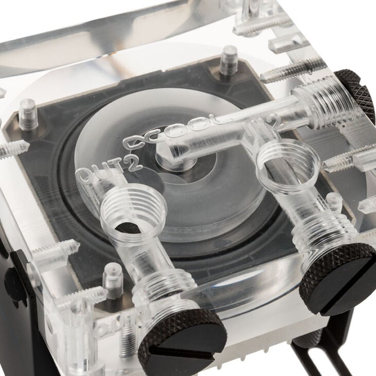 Alphacool Laing DDC310 Pumpe, Complete Edition mit Eisdecke-Top - silber/Acryl image number 3