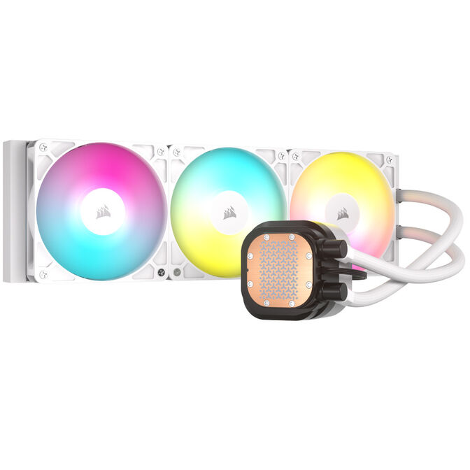 Corsair Nautilus RS 360 ARGB Komplett-Wasserk&uuml;hlung - 360mm, wei&szlig; image number 2