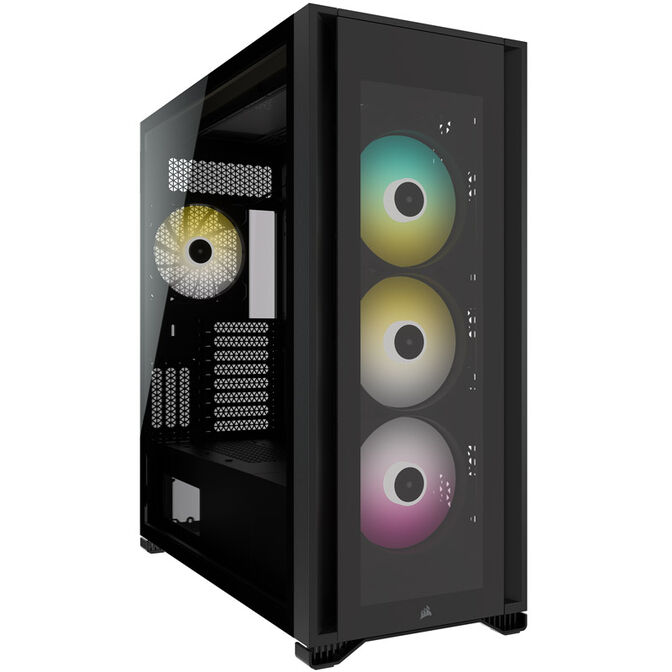 Corsair iCUE 7000X RGB Full Tower, Tempered Glass - black image number 0