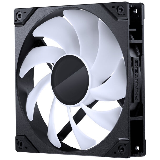 PHANTEKS M25 Gen2 PWM D-RGB Fan, 3-Pack - 140mm, Black image number 3