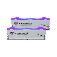 Patriot Viper Gaming RGB XTREME 5 DDR5-8000 RAM, CL 38, Intel XMP 3.0 - 32GB Dual-Kit, silber