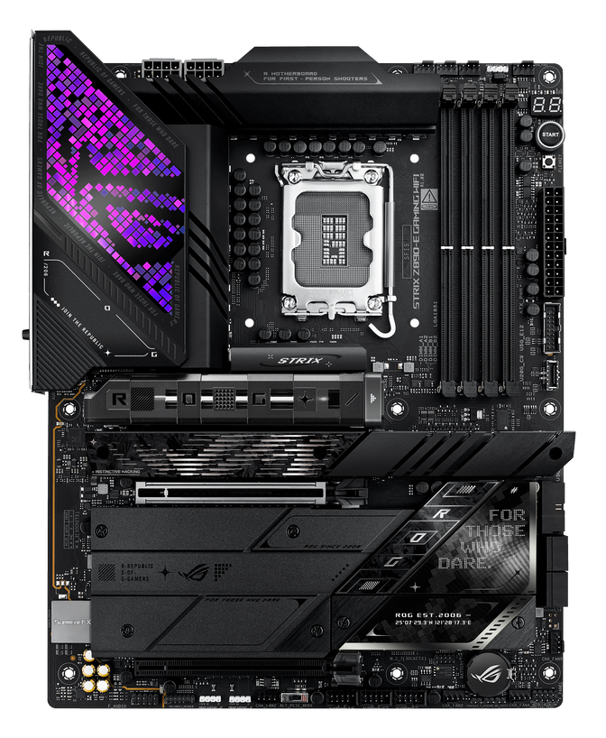 ASUS ROG Strix Z890-E Gaming WiFi Mainboard, Sockel LGA 1851, Intel Z890, ATX, DDR5 image number 3