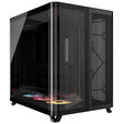 Corsair AIR 5400 RS-R ARGB PC Case, Mid Tower, Tempered Glass, RGB - includes 3x 120mm Fans, black image number null