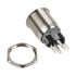 DimasTech Vandalismustaster 22mm - Silverline - rot image number null