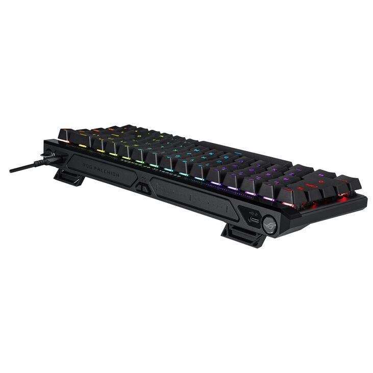 ASUS ROG Falchion Ace HFX Gaming Keyboard, RGB - ROG HFX Magnetic Switches, black image number 3