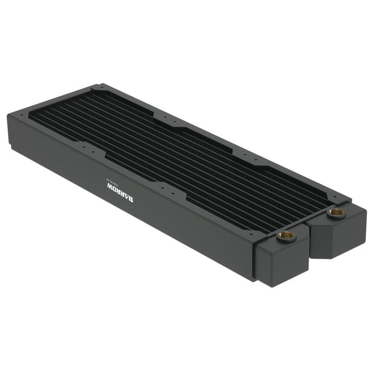 Barrow Dabel-40a Radiator 360 mm - schwarz image number 0