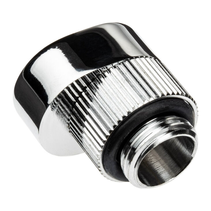 Bitspower Extension Offset - silver, pack of 2 image number 2