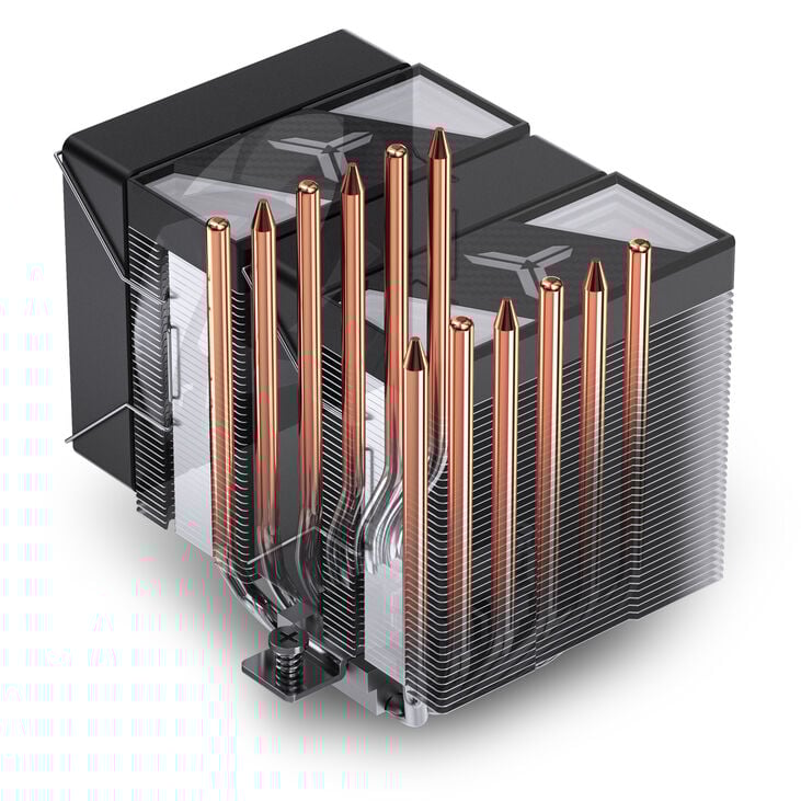Jonsbo CR-1400 DV2 CPU Cooler - Black image number 10