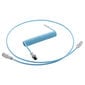 CableMod PRO Coiled Keyboard Cable USB-C zu USB Typ A, Blueberry Cheesecake - 150cm