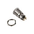 DimasTech Vandalism switch/button 19mm, Silverline Dot - RGB image number null