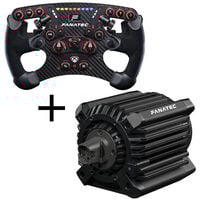 Fanatec ClubSport Steering Wheel Formula V2.5 X + ClubSport DD+ Wheelbase (15Nm)