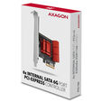 AXAGON PCES-SA6 PCIe Controller 6x interne SATA 6G Port, LP image number null