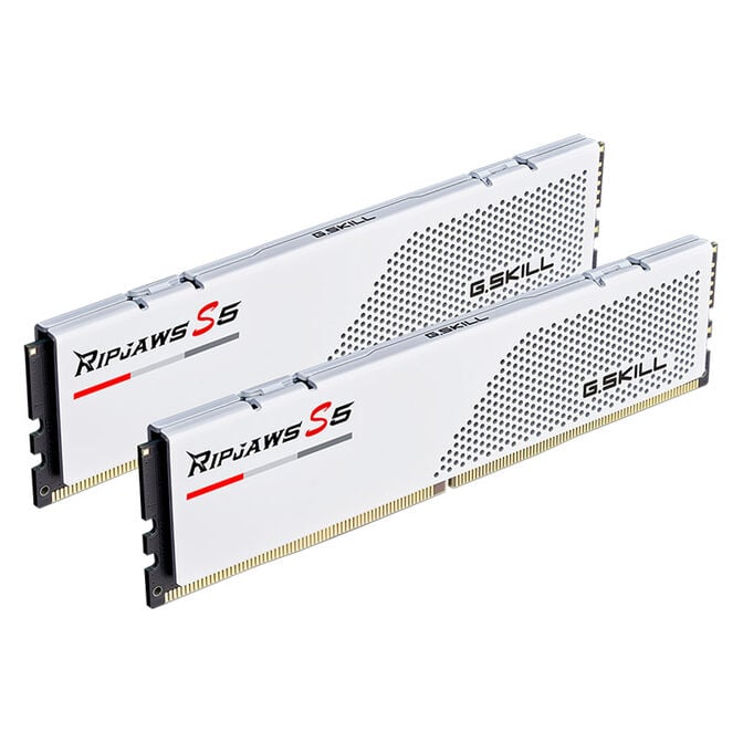 G.Skill Ripjaws S5 DDR5-5600 RAM, CL28, XMP - 64 GB Dual-Kit, wei&szlig; image number 0