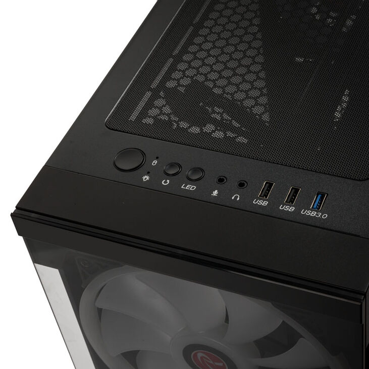 Raijintek Silenos Pro A-RGB Mid Tower - Black image number 4