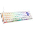 Ducky One 3 Classic Pure White SF Gaming Tastatur, RGB LED - MX-Silent-Red image number null