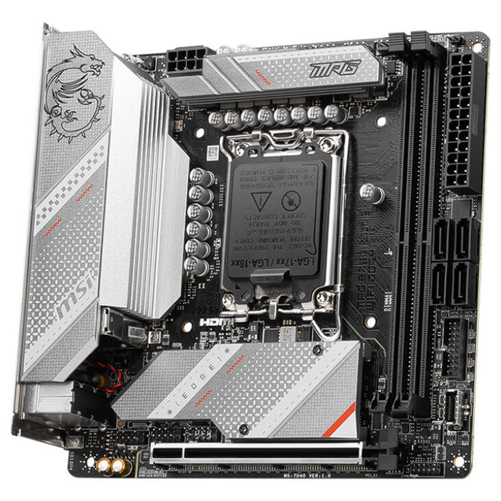 MSI B760I Edge WiFi, Sockel LGA 1700, Intel B760I, Mini-ITX - DDR5 image number 4