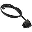 Alphacool Eiszapfen Temperatursensor G1/4 IG/IG mit AG Adapter - schwarz image number null
