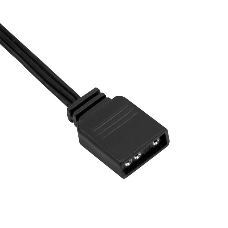 SilverStone SST-TP03-ARGB - M.2 SSD cooler with ARGB - black image number 5