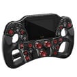 Asetek SimSports Invicta Formula Lenkrad, 4,3-Zoll-LCD, USB-C - Red on Black Edition image number null